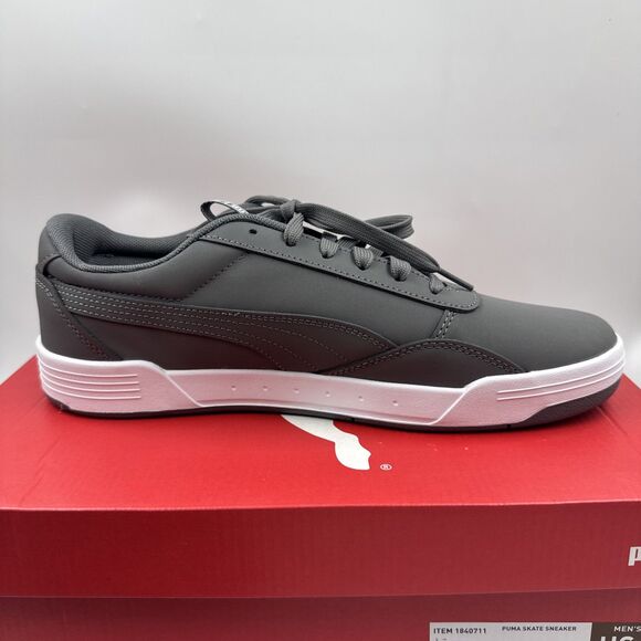 PUMA Men's Size 11 Skate Sneakers Lace-up Court Shoes, Gray - Picture 11 of 16